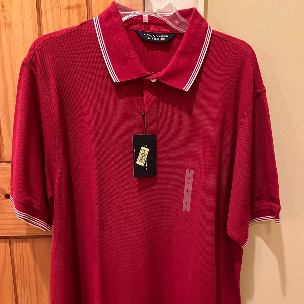 Roundtree & Yorke Men’s Polo Shirt - Large (NWT)